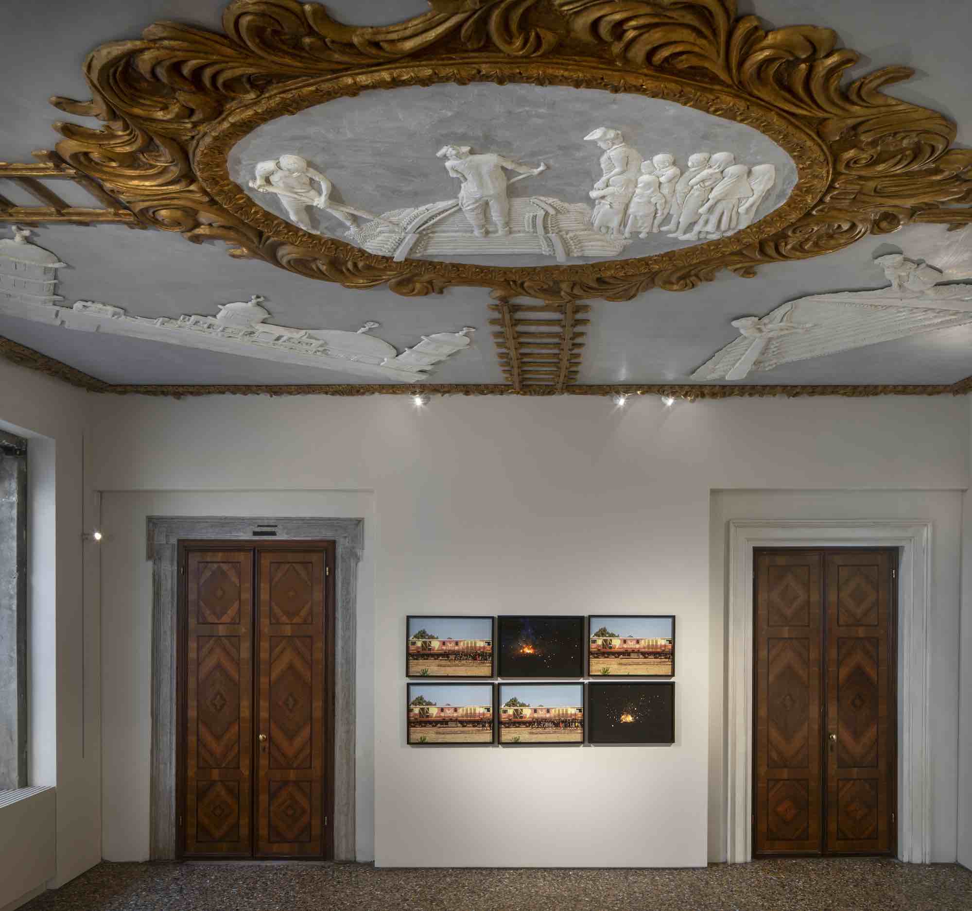 Ibrahim Mahama, Three Little Birds, 2023